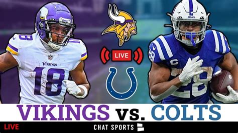 Vikings vs. Colts Live Streaming Scoreboard, Play-By-Play, Highlights ...