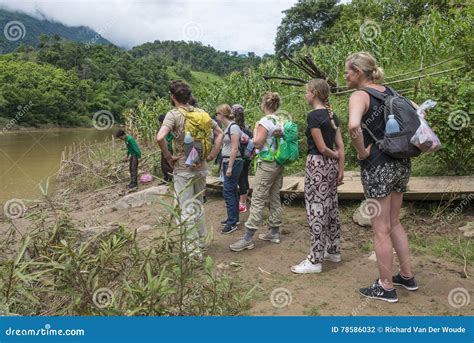 Jungle Tour Guide Posing. Editorial Image | CartoonDealer.com #86636118