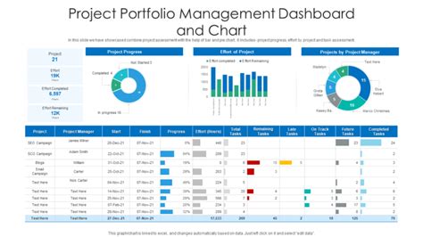 Top 10 Project Portfolio Dashboard Templates with Samples and Examples