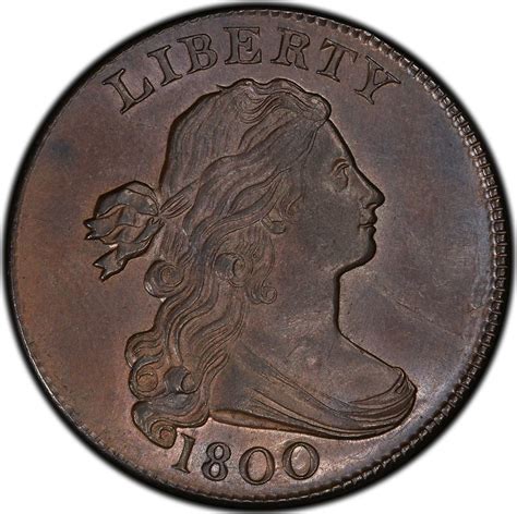 One Cent 1800 Draped Bust, Coin from United States - Online Coin Club