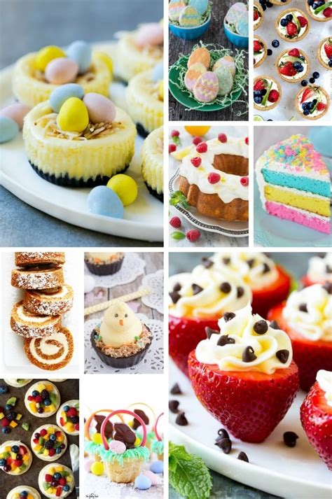 50 Festive Easter Dessert Recipes - Dinner at the Zoo