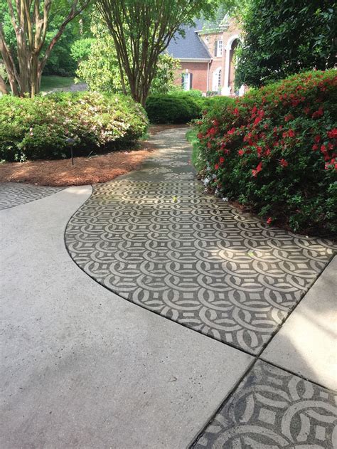 CLT Links DIY Driveway Art® Stencil | Driveway art, Diy driveway, Paint ...