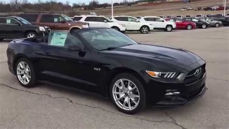 F5329846 2015 Ford Mustang GT Prem Convertible Black @PatriotFord - YouTube