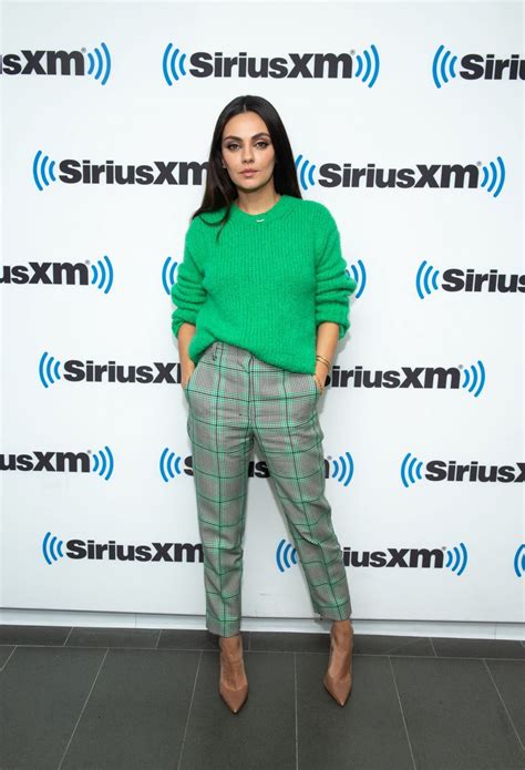 MILA KUNIS at Siriusxm Studios in New York 09/28/2022 – HawtCelebs