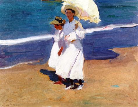 Joaquín SOROLLA (1863 - 1923) - By the Seaside | Painting style, Art ...