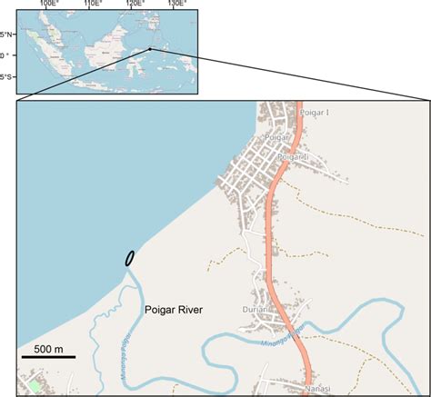 Locations where the inshore migration of glass eels were studied. Map ...