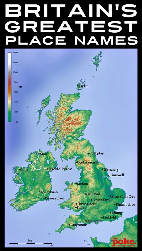 Britain And Ireland's Greatest Place Names | British humor, Comedy ...