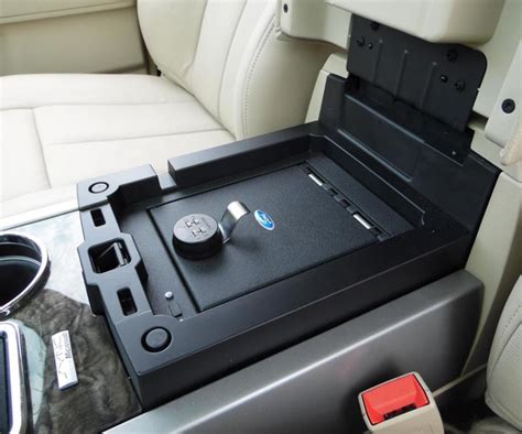 Truck Console Vault Safe To Hold Guns or Other Things