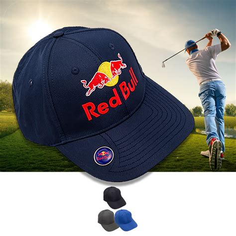 Lightweight Polyester Golf Cap with Printed Ball Marker and Embroidery ...