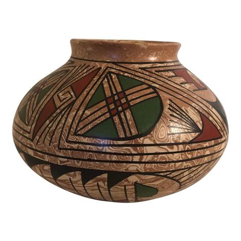 1990s Mata Ortiz Polychrome Pottery Jar | Native pottery, Pottery jar ...