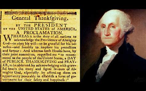 Thanksgiving Proclamation 1789