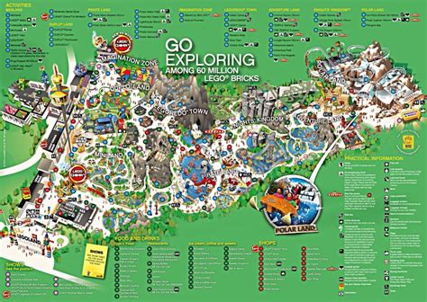 Pin by Carina Larsson on annat | Legoland, Legoland denmark, Theme park map