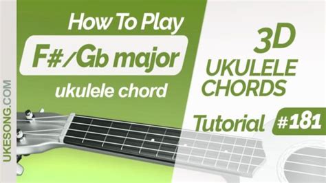 Gm7 ukulele chord. Learn to play Gmin7 chord on ukulele | Ukesong