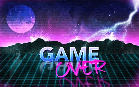 Hình nền Aesthetic “Game Over” - Top Những Hình Ảnh Đẹp