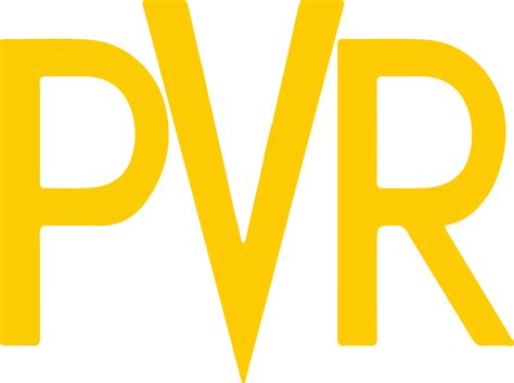 PVR Cinemas logo in transparent PNG format