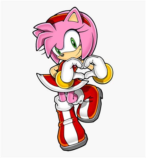 Learn How To Draw Amy Rose From Sonic X Sonic X Step By Step | Images ...