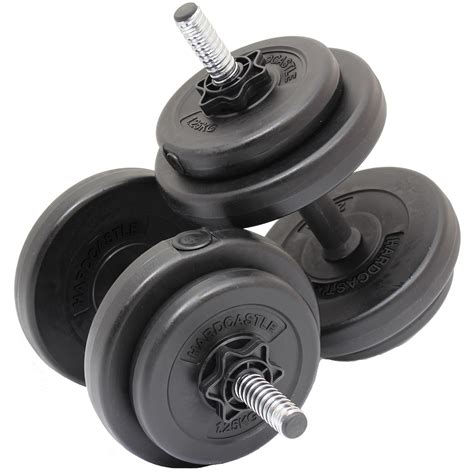 15KG DUMBBELL FREE WEIGHTS SET HOME GYM/WORKOUT/TRAINING BICEPS FITNESS ...