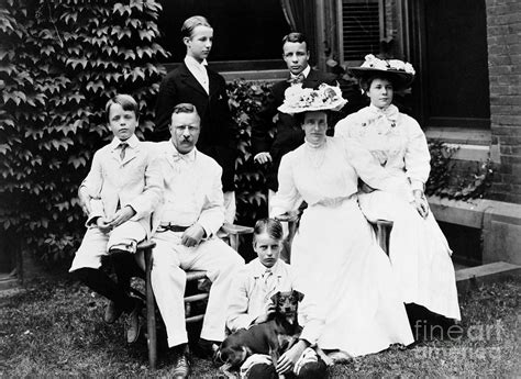 Theodore Roosevelt Family Photograph by Granger