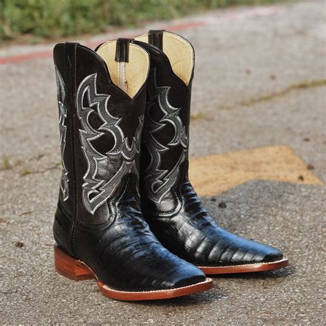 Mens Cowboy Boots Black