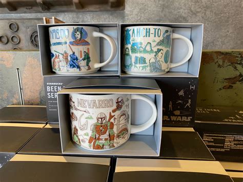 New ‘Star Wars’ Naboo, Ahch-To, and Nevarro Starbucks Mugs at ...