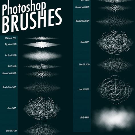 Texture Brushes - Photoshop brushes