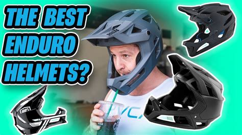 Enduro Full Face MTB Helmets: In Depth Look At Our Favorites - YouTube