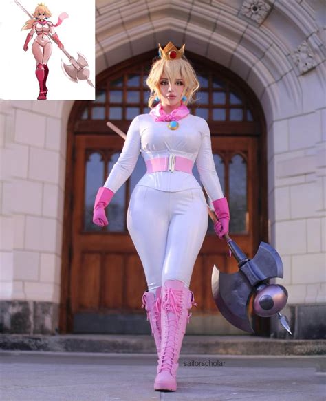 Princess peach cosplay by sailorscholar : r/pics