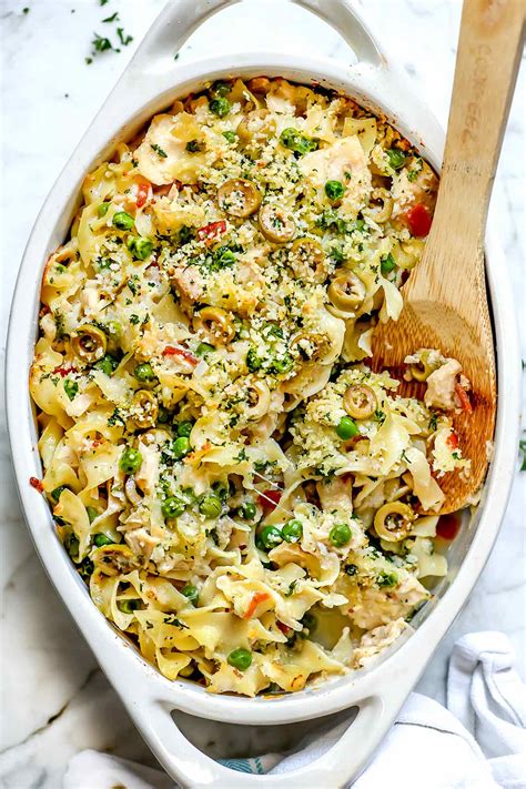 The BEST Tuna Noodle Casserole from Scratch - foodiecrush.com