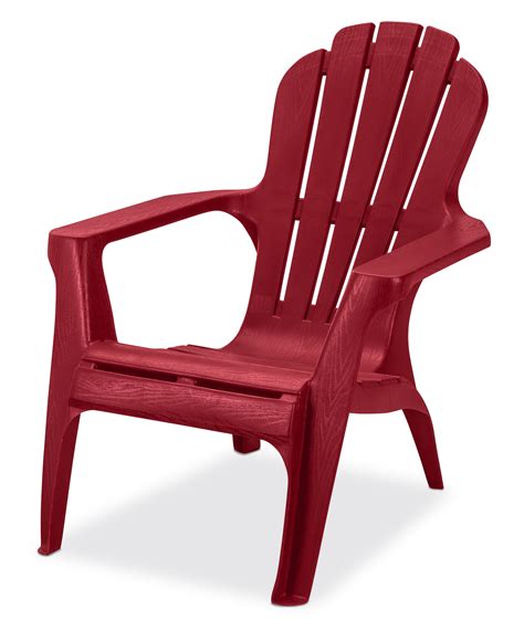 Red Plastic Outdoor Chairs / This stylish furniture will provide you ...