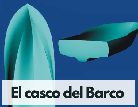 Forma y características del casco de un barco