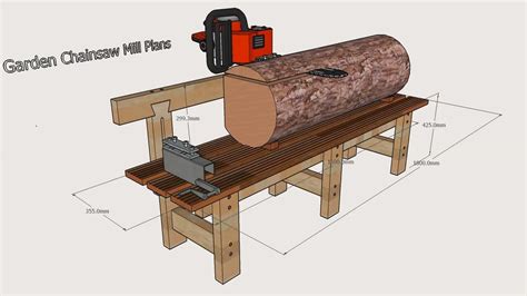 Chainsaw mill plans build a $400 sawmill complete chainsaw mills ...