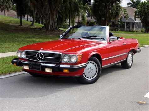 1988 Mercedes-Benz 560SL Convertible ONE OWNER, FLORIDA CAR, 26,000 ...