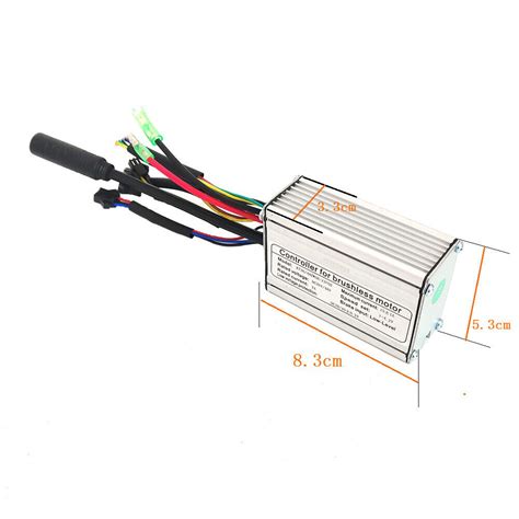 48V 36V 15A Controller For 250W 350W Brushless Motor Ebike Electric ...