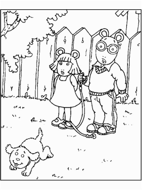 Free Printable Arthur Coloring Pages For Kids