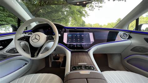 2022 Mercedes-Benz EQS 450+ Interior Review: Luxury worth getting used ...