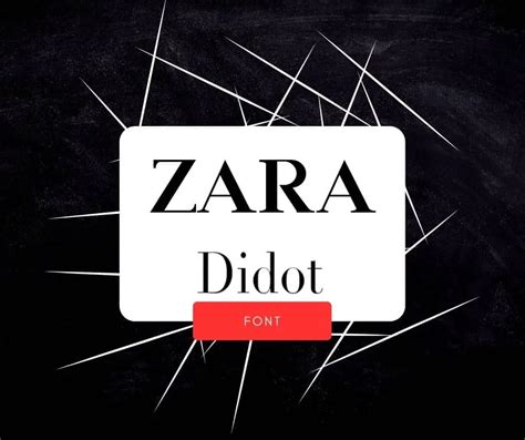 Zara Font Free Download Download - Free Fonts Lab