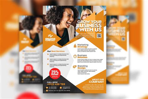 Infographic Digital Marketing Agency Flyer Templates Free Download ...