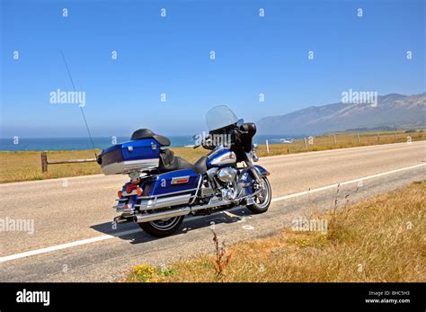 Harley Davidson Motorcycle, Pacific Coast Highway, State Route 1 ...