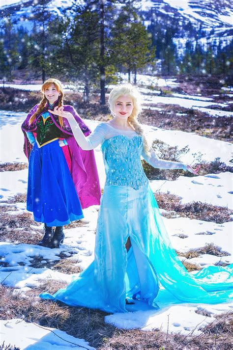 Anna and Elsa Costume Ideas For a Frozen Halloween: Anna and Elsa ...