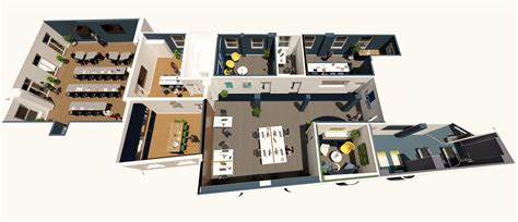 8 Office Layout Design Ideas - With Floorplan Examples