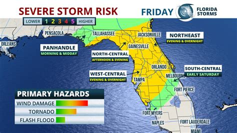 Strong Storms, Flash Flood Risk Continues In North Florida Monday ...