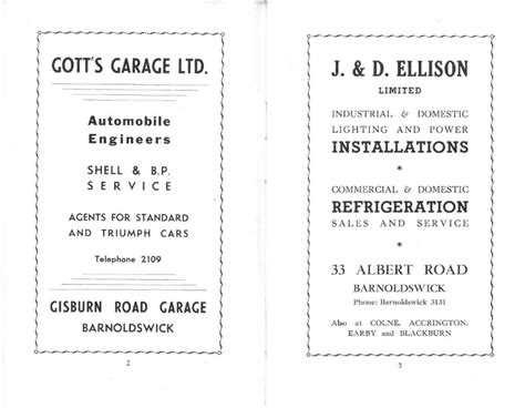 Barnoldswick Yorkshire Official Guide c1950s • Barnoldswick