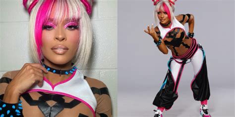 A closer look at Zelina Vega as Juri Han from Street Fighter 6 from ...