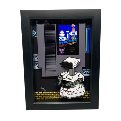 Nintendo ROB the Robot Gyromite Nintendo Decor Video Game 3D - Etsy