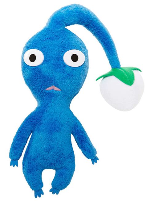 Pikmin World of Nintendo Blue Pikmin 7 Plush Jakks Pacific - ToyWiz