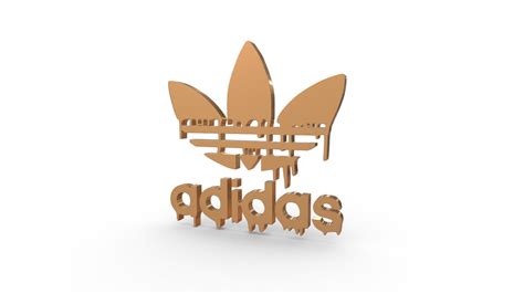 Adidas Logo - 3D Model by 3d_logoman