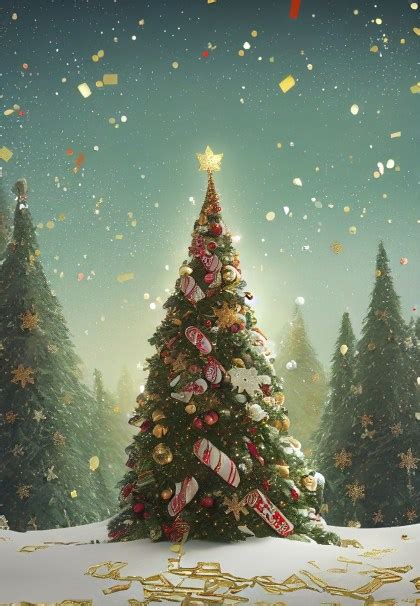 Free Christmas Tree Background