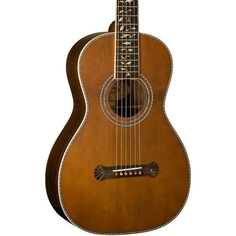 Washburn R320SWRK Vintage Series Parlor Acoustic Guitar Natural ...