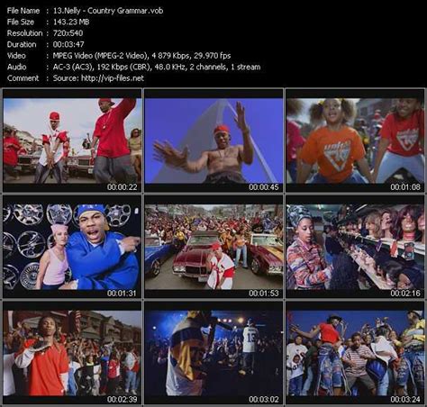 Nelly - Country Grammar - Download High-Quality Video(VOB)