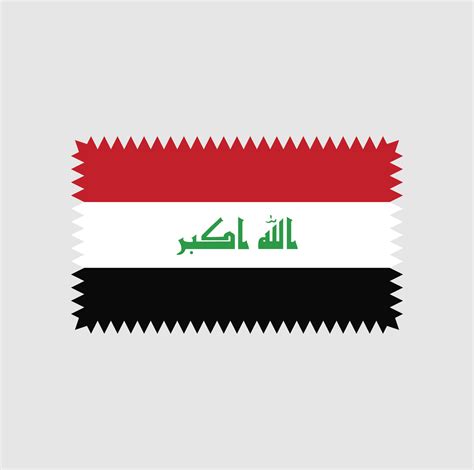 Iraq Flag Vector Design. National Flag 6996993 Vector Art at Vecteezy